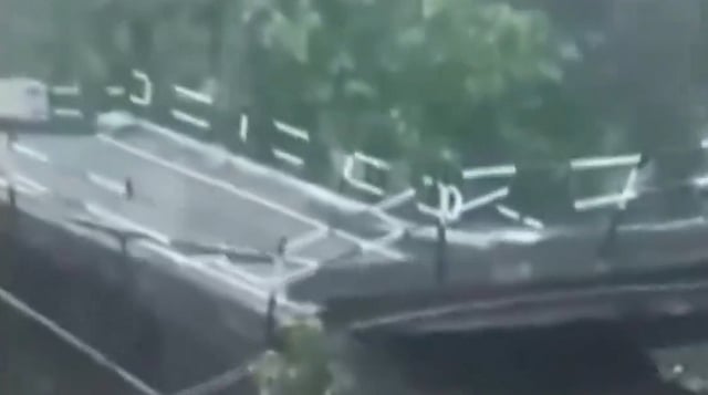 Uttarakhand: Bridge Collapses Amid Heavy Rain In Ramnagar | Video